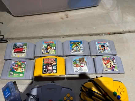 Photo of free Nintendo 64 with Games (Lafayette) #2