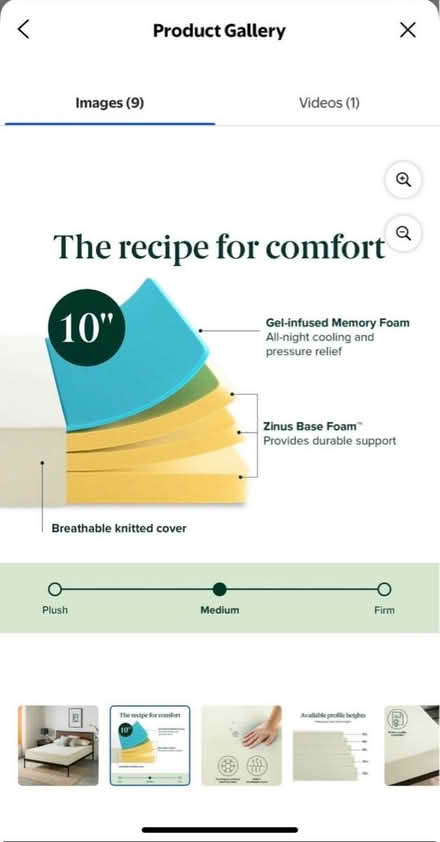 Photo of free Foam Mattress. size Full (Fairfax VA) #2