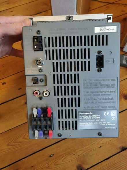 Photo of free Stereo - CD, minidisk, tape, radio. Panasonic (Chapel Allerton LS8) #4