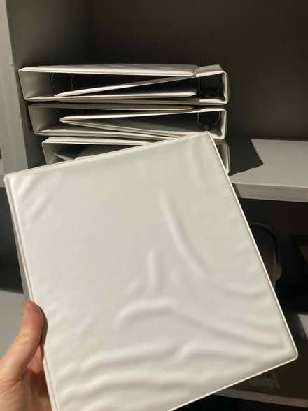 Photo of free Small square ringbinders (North Laine BN1) #1
