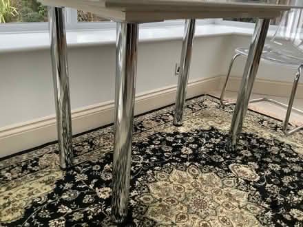 Photo of free Chrome table legs (Ringwood BH24) #2