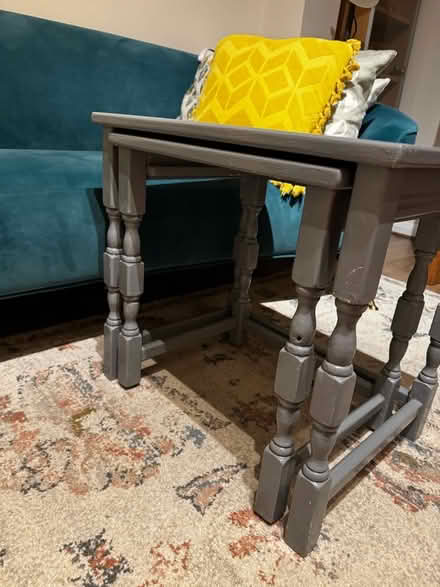 Photo of free Set of Two Grey Side Tables / Nesting Tables (Sherwood TN2) #4