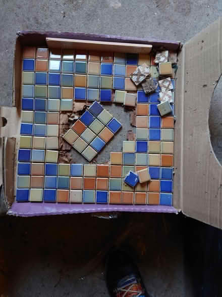 Photo of free Mosaic tiles (Ashbourne centre DE6) #2