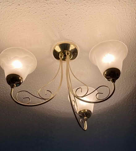 Photo of free Cluster of three light fitting (YO10 4QX) #1