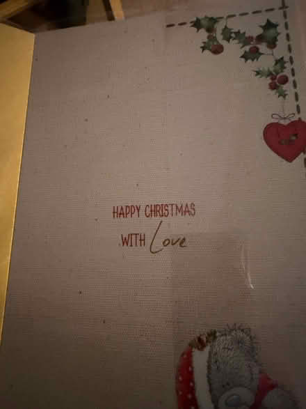 Photo of free Aunt Xmas Card (Westbury Wilts BA13) #2