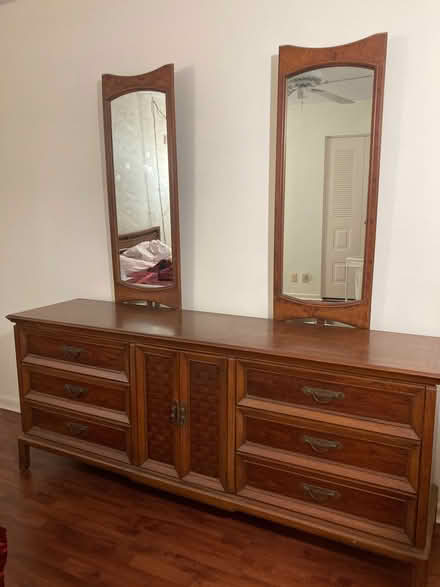 Photo of free Bedroom dresser and nightstand (delray) #3