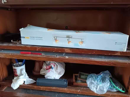 Photo of free Halogen light unit 3 lights on a bar (Knaresborough HG5) #1