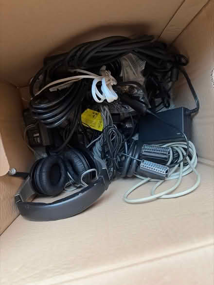 Photo of free Box of various cables (Chiswick W4) #1
