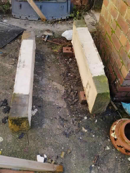 Photo of free 2 stone window lintels (Lancaster , moorlands) #1
