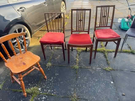 Photo of free Various dining chairs (Guardbridge KY16) #1