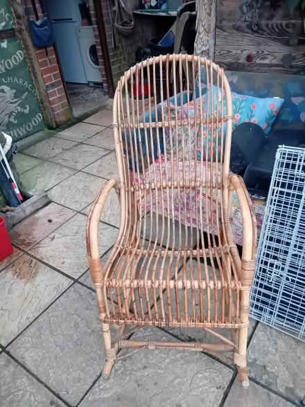 Photo of free Cane rocking chair (Buriton GU31) #1