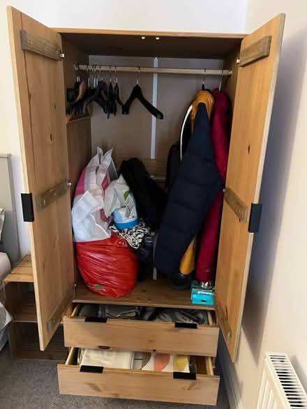 Photo of free Solid wood wardrobe (Crosspool S10) #2