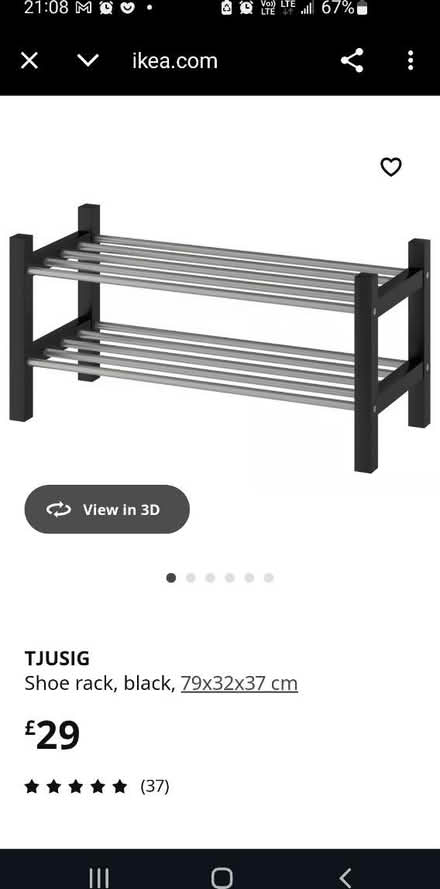 Photo of free Shoe rack (Birmingham B26) #2