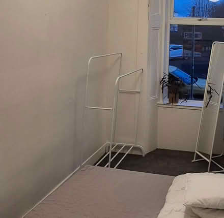 Photo of free White Ikea clothes rail (Cathcart G44) #2