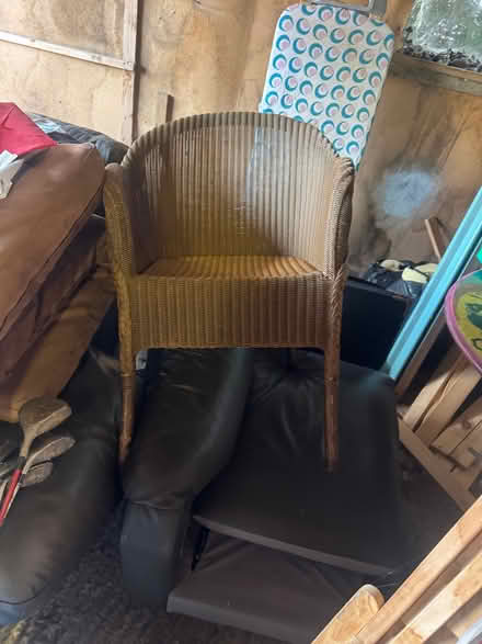 Photo of free Wicker chair (Guardbridge KY16) #1