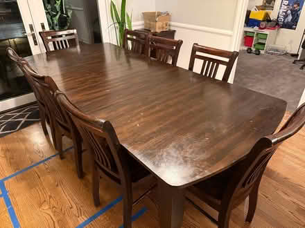 Photo of free Dining Room Table - up to 8 people (Laurelhurst) #1