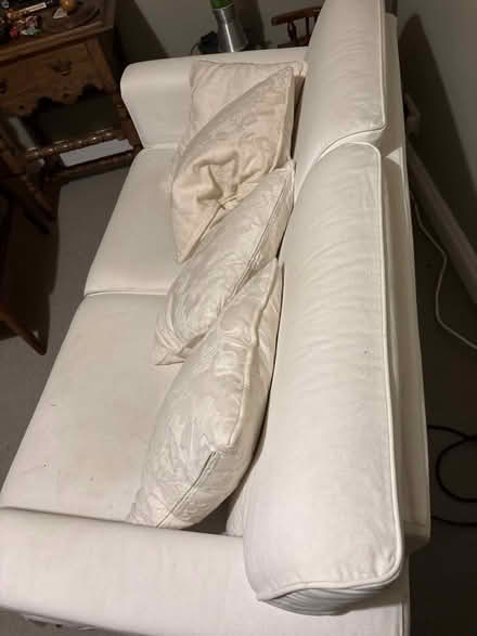 Photo of free IKEA Sandby 2 seater sofa (Groombridge Kent TN3) #4