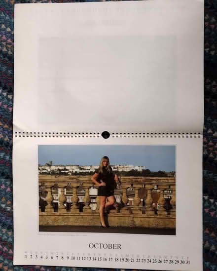Photo of free Old Hastings glamour calendar (West Marina TN38) #1