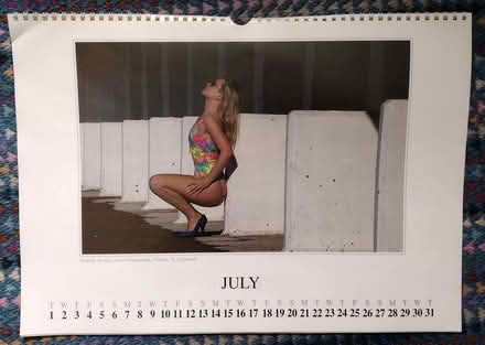 Photo of free Old Hastings glamour calendar (West Marina TN38) #2