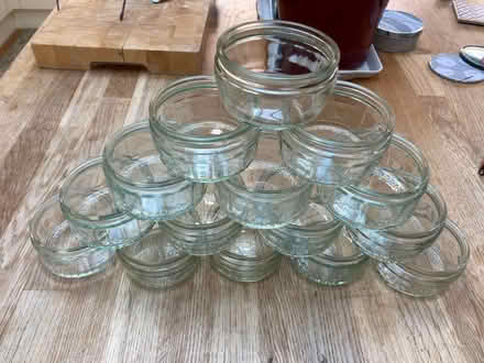 Photo of free 15 Small Glass GU Jars (CT5) #1