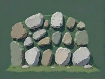 Photo of Old stones from a wall (Exmouth EX8) #1