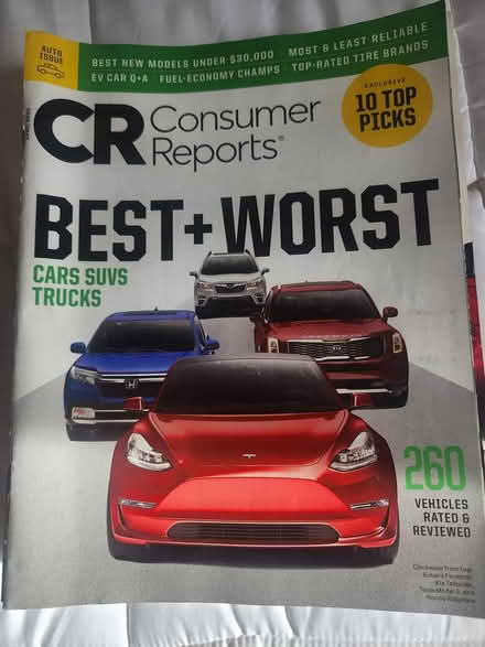 Photo of free Consumer Reports Magazines (Southwest Cupertino) #1