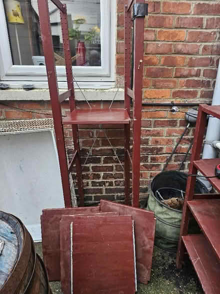 Photo of free Ikea tall shelves (Cullercoats NE30) #1