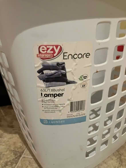 Photo of free Ezy Storage Encore Laundry Hamper (Twerton) #3