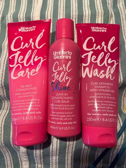 Photo of free Curl Jelly Shampoo Conditioner & Balm (Hyde Heath HP6) #1