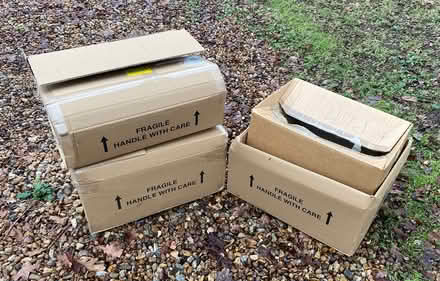 Photo of free Assorted cardboard boxes (Sherfield on Loddon RG27) #1