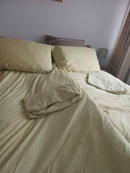 Photo of free 2 single duvets, plus covers etc (Emscote Mill CV34) #1