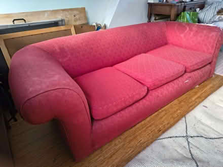 Photo of free Chesterfield sofa (Carlton Hill BN2) #1