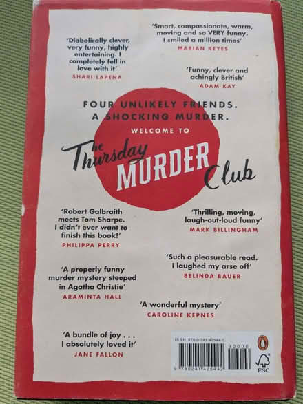 Photo of free The Thursday Murder Club (Beulah Hill SE19) #2