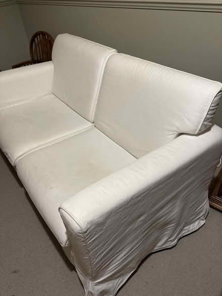Photo of free IKEA Sandby 2 seater sofa (Groombridge Kent TN3) #1