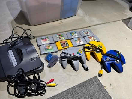 Photo of free Nintendo 64 with Games (Lafayette) #1