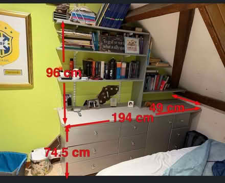 Photo of free Drawer and shelving unit (Brightwell Baldwin OX49) #1