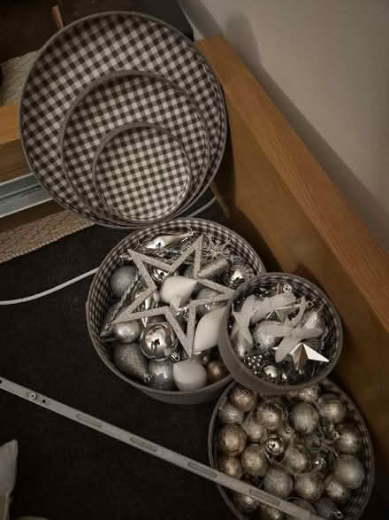 Photo of free Silver decorations (Preston Park area BN1) #2