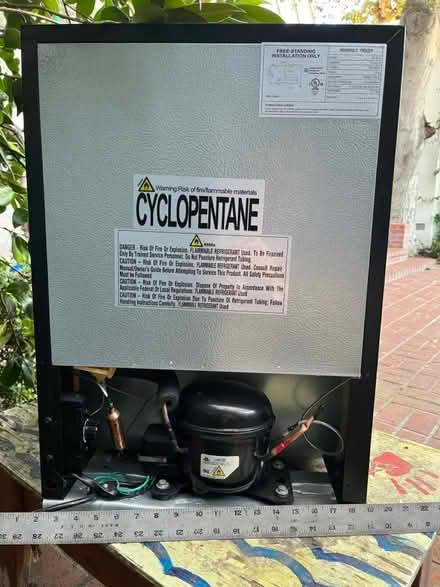 Photo of free Mini fridge freezer (Alameda W end of San Antonio) #3