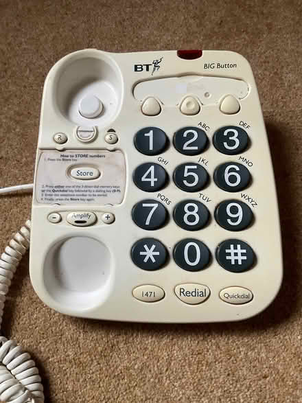 Photo of free bt big button phone (EYE IP23) #2