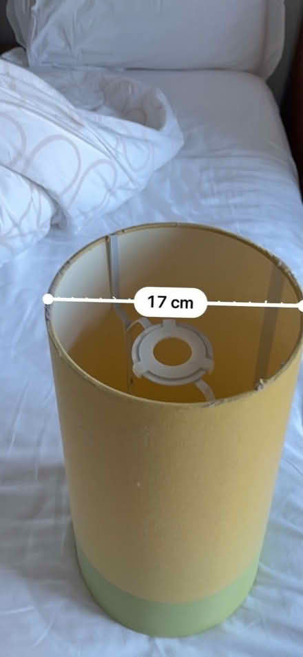 Photo of free Green yellow lampshade (Jordanhill G13) #3