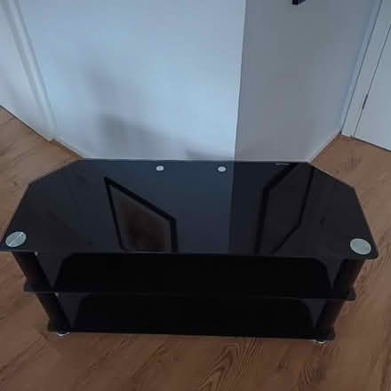 Photo of free Glass TV table (Panshanger AL7) #1