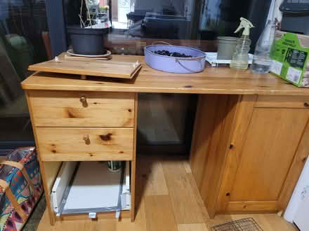 Photo of free Old Ikea pine desk (Portslade by Sea BN41) #4