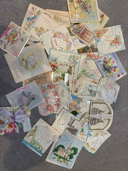 Photo of free Vintage greetings cards 1950’s (Lewes Nevill area) #1