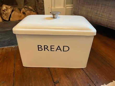 Photo of free Cream bread bin (Lower Weston) #1