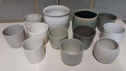 Photo of free Twelve assorted plant pot holders (Stoke Hammond MK17) #1