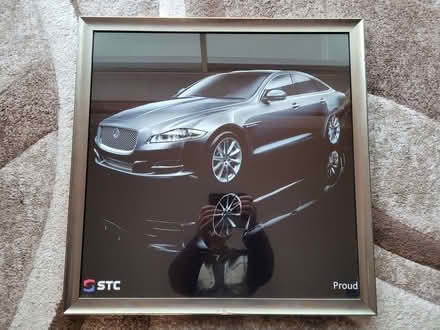 Photo of free Two Framed Pictures of Jaguar Cars (Haslucks Green B90) #3