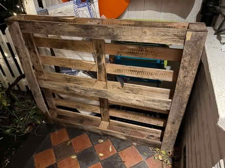 Photo of free Wooden pallet (Teddington) #1