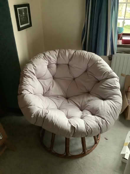 Photo of free Cane chair with cushion (Green Street Green) #1