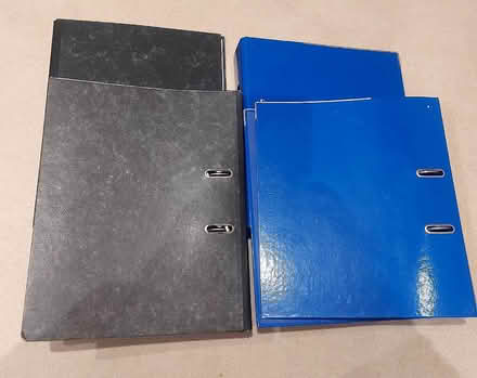 Photo of free Large A4 Lever Arch Folders (Lewes BN7) #1