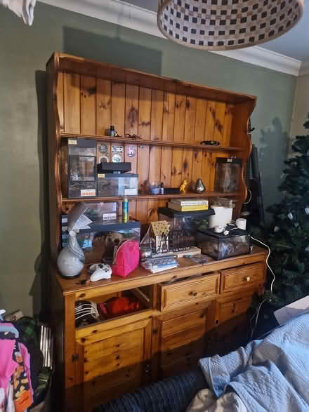 Photo of free Large Solid Wood Dresser (Sherburn in Elmet LS25) #1